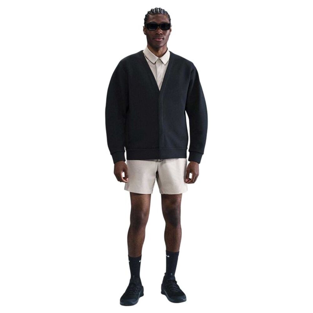 Nike Mens  Long-Sleeved Cardigan / Black